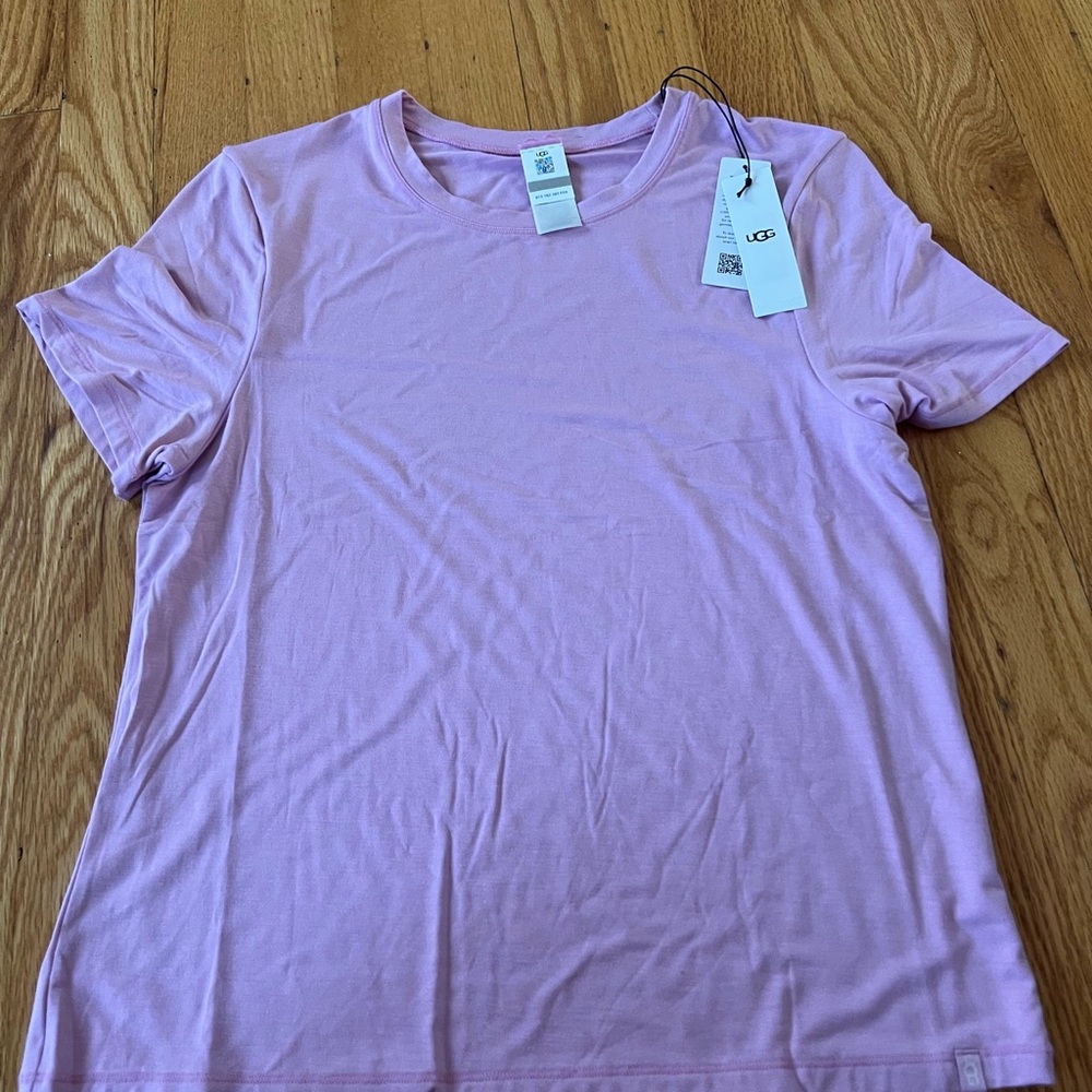 UGG Women's Light Purple Short Sleeve Tee